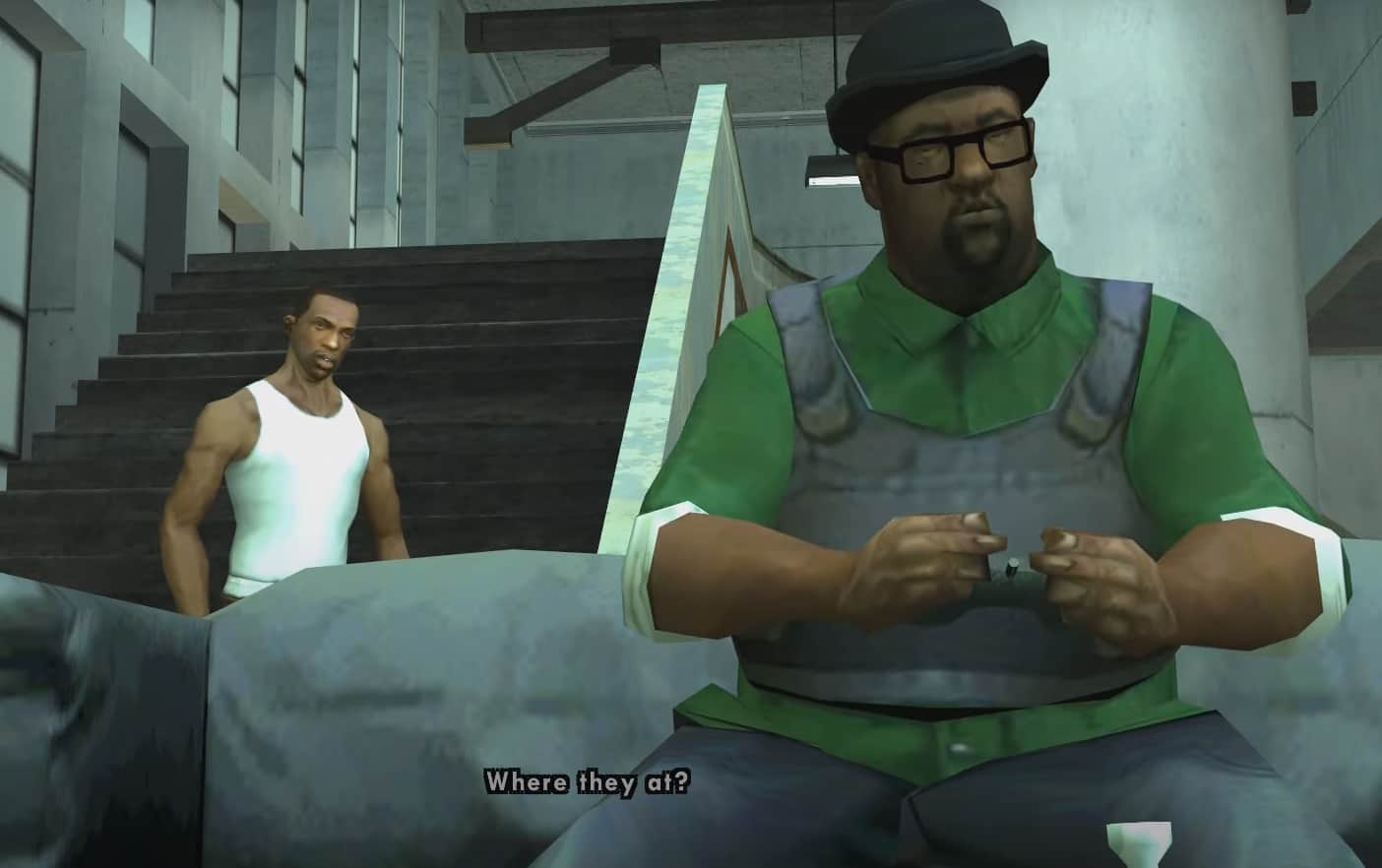 big smoke playing console