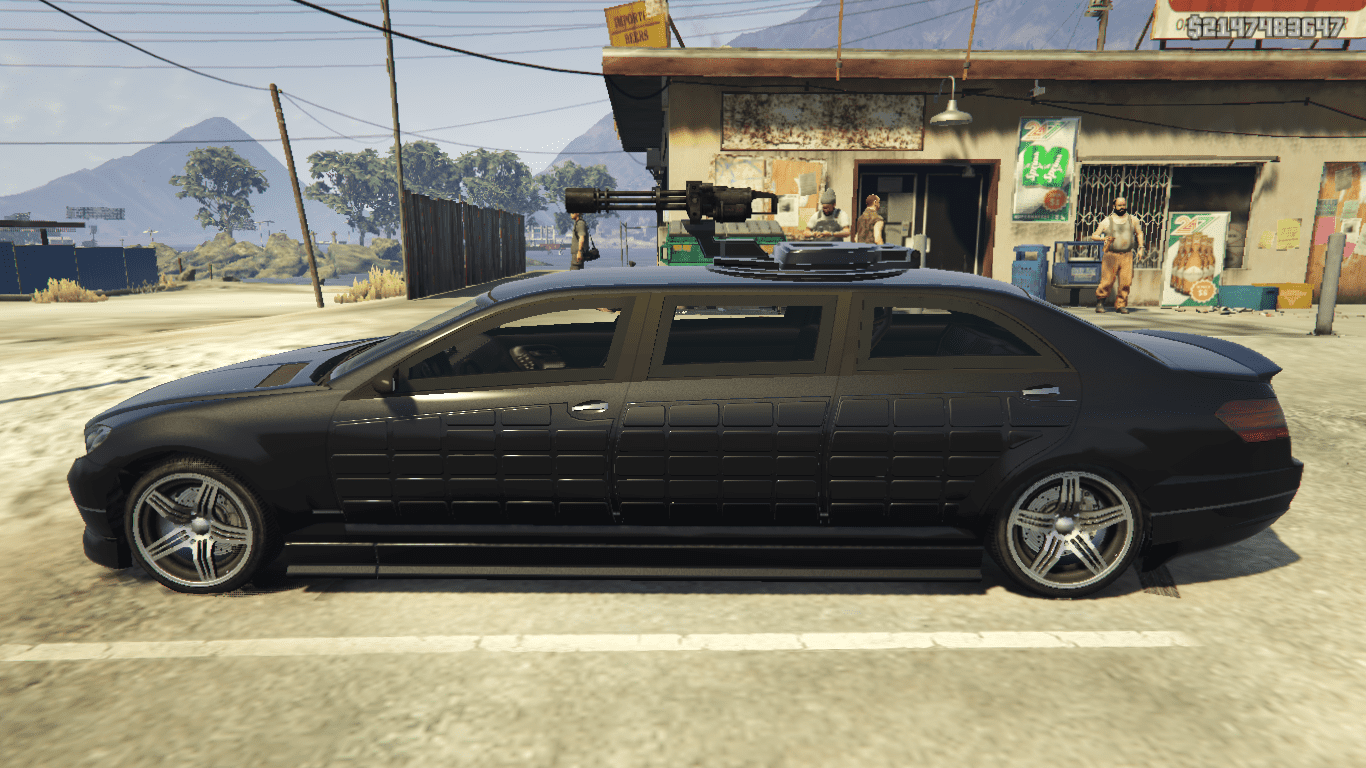 Benefactor Turreted Limo Custom [Replace] - GTA5-Mods.com