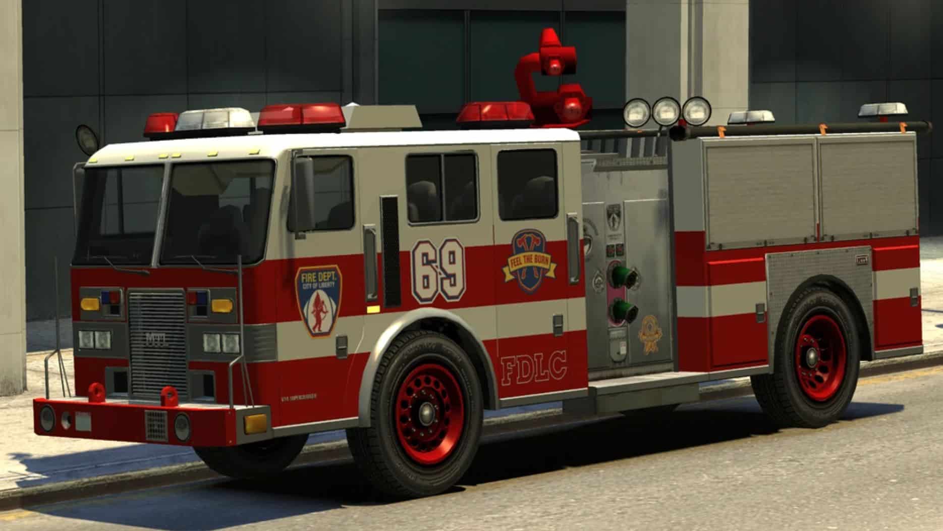 Fire Truck GTA 