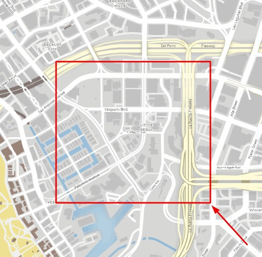 Little Seoul - map