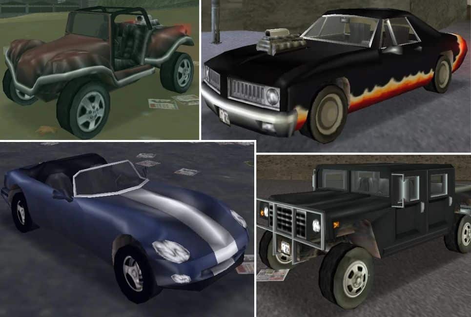 GTA III Vehicles